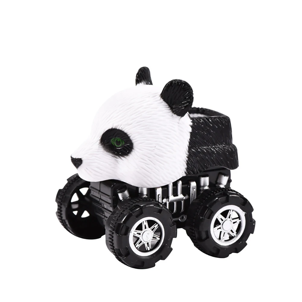 Детская Игрушечная машина модель игрушки имитирующая панду леопардовое