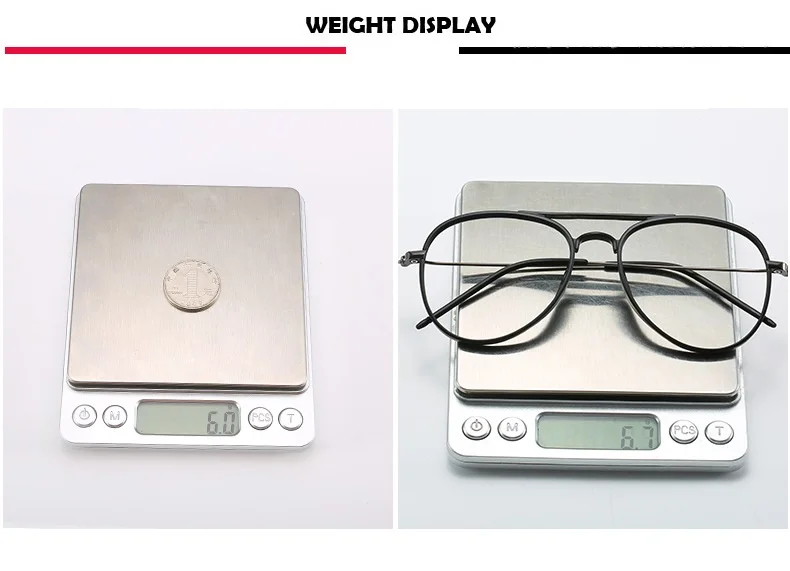 Zerosun Aviation Eyeglasses Frame Men Women Oversized Glasses Man Women's Eyeglass Spectacles for Myopia Diopter Prescription
