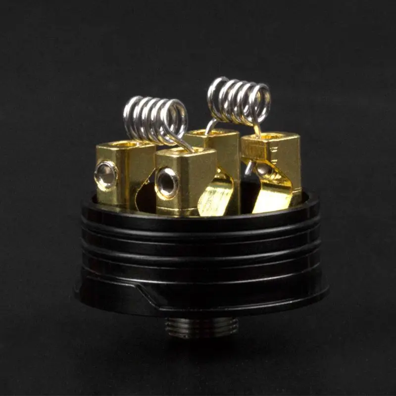 

King Drop RDA Atomizer 24mm Diameter With 810 Drip Tips For Vape Box Mod Electronic Cigarette Hookah Atomizer