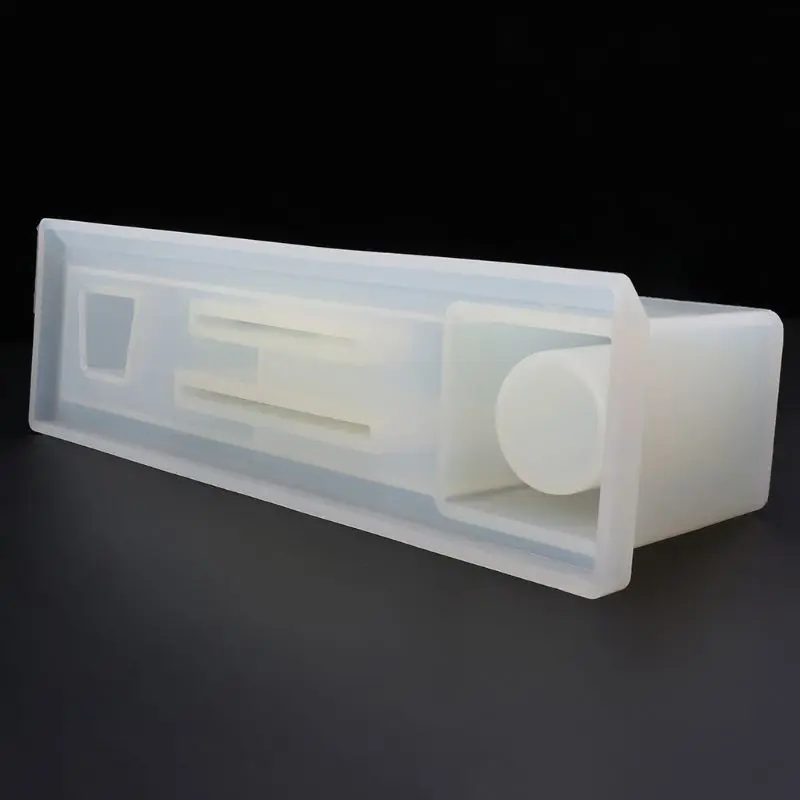 

Silicone Mold Pen Container Holder Stationery Molds Handmade DIY Jewelry Making Tools Epoxy Resin Mirror Cake Home Decoration