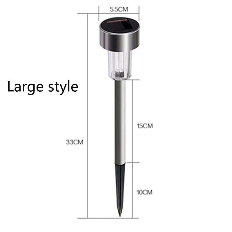 

LED Solar Garden Light Outdoor Solar Powered Lamp Lantern Waterproof Landscape Lighting For Pathway Patio Yard Lawn Decoration