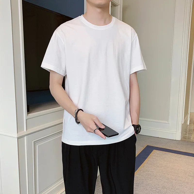 

Short sleeve t-shirt men's fashion sportswear summer casual men's fashion with two-piece set