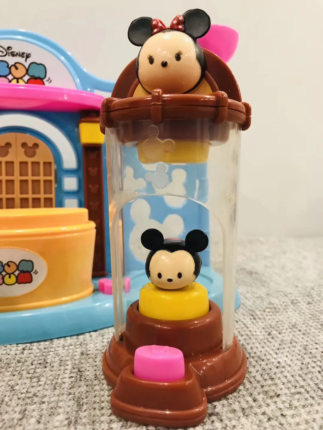 

Disney Mickey Tsum Tsum Soft Play Set Happy House Doll Girl Play House Toys Hobbies Action Figures Holiday Gift for Children