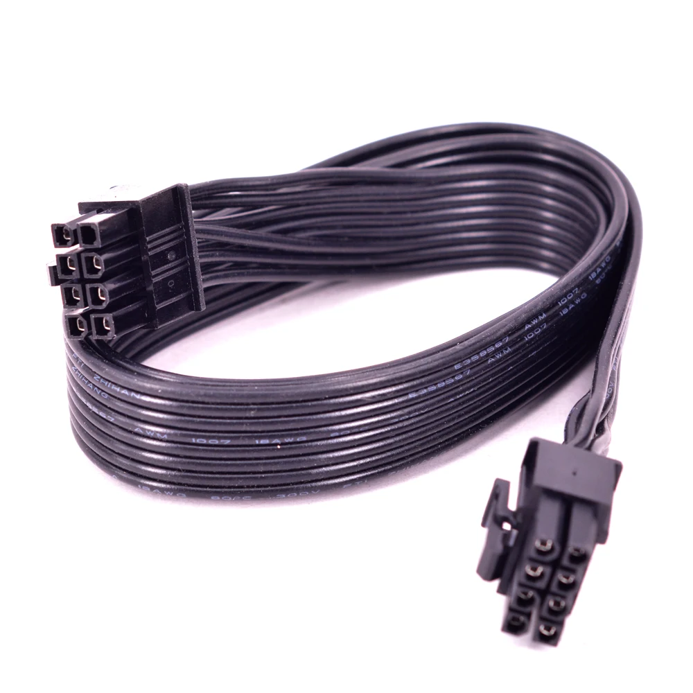 PCI express 8pin двойной 6 + 2Pin Мощность кабель питания GPU PCIe 8 Pin отклонения в размерах на