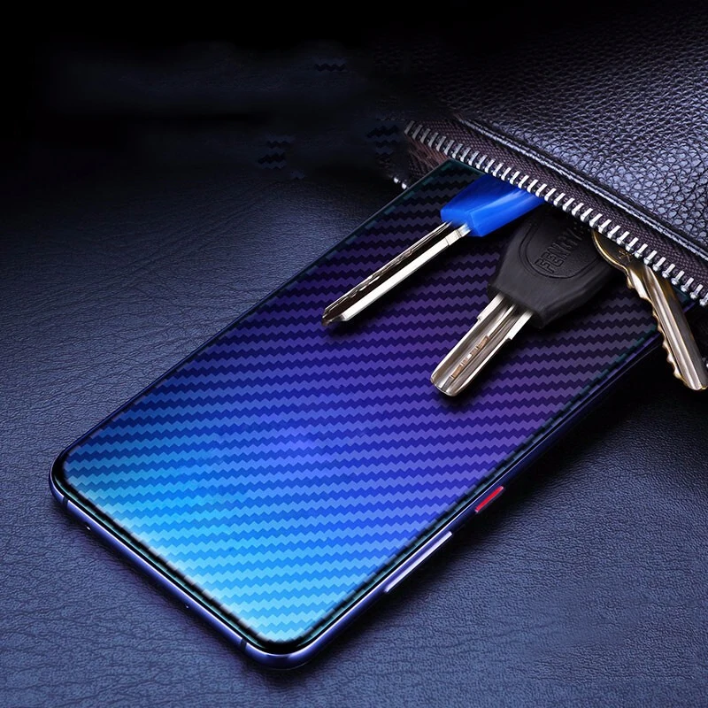 Задняя пленка из углеродного волокна для Xiaomi Redmi Note 8 Pro 7 8A 8T K20 мягкая защитная