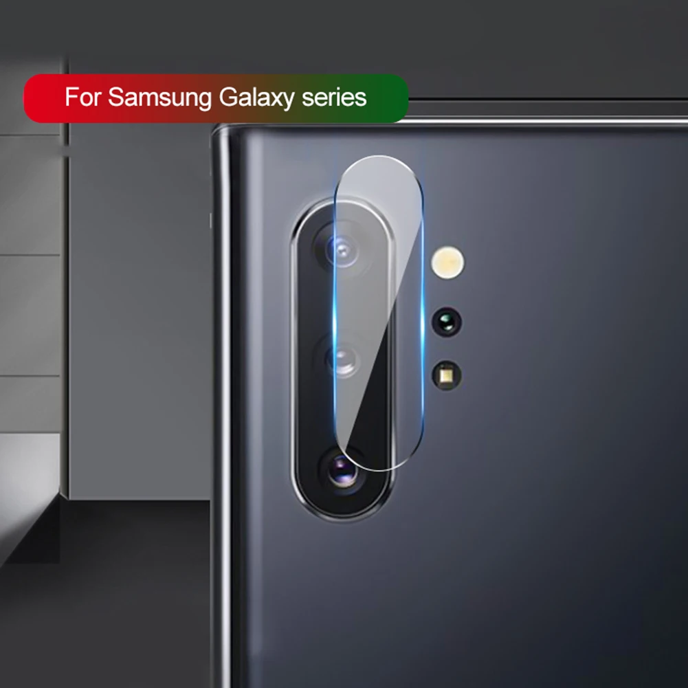 Защитное стекло для объектива камеры закаленное Samsung Galaxy Note 9 S10e S10 | Мобильные