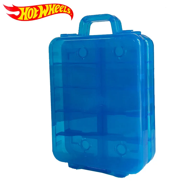 Переносная пластиковая коробка для хранения игрушек Hot Wheels подвижная