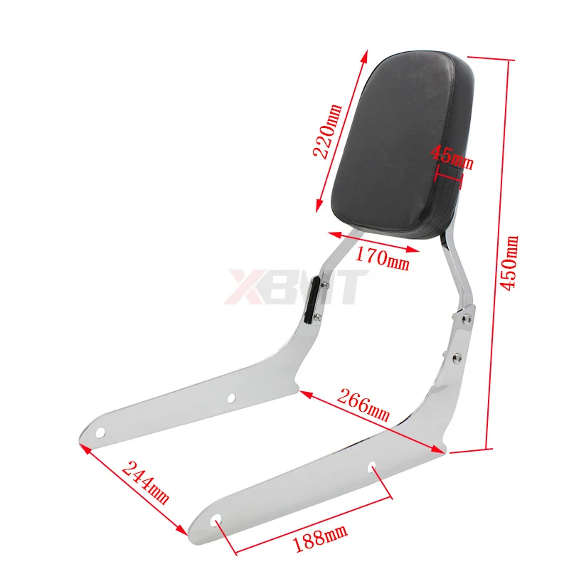 Спинка для мотоцикла шина Sissy Honda Shadow Spirit 750 VT750 VT750C2 2007 2014 Phantom VT750C2B 2010 2019|Сиденья и