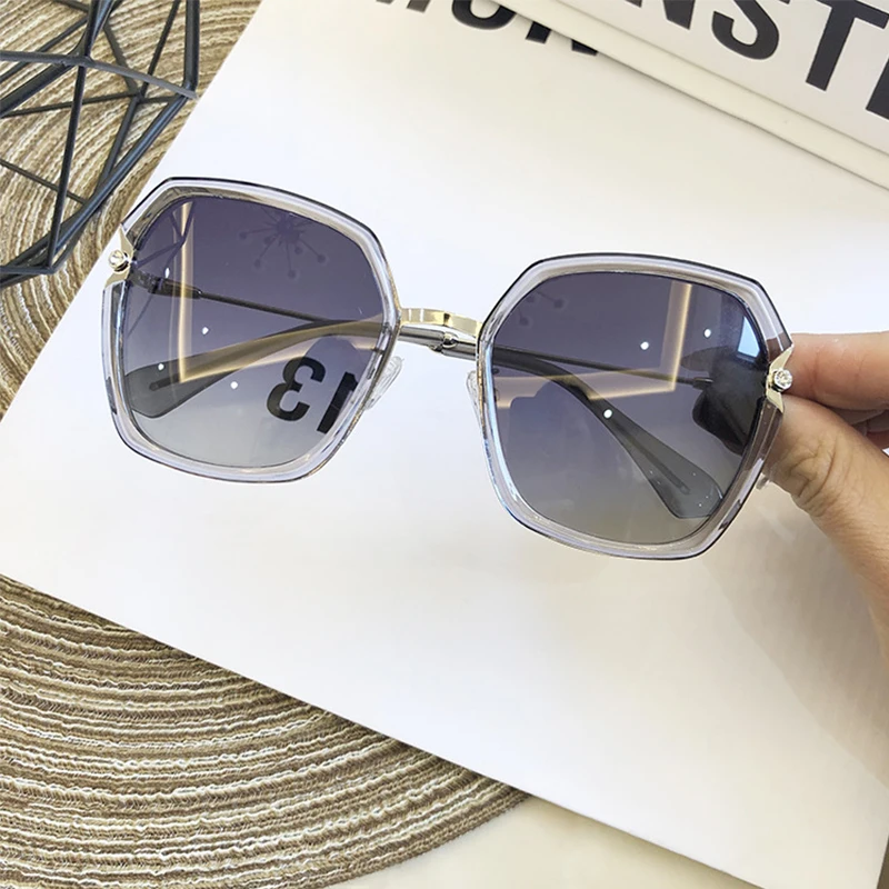 2020 новые модные женские поляризационные солнцезащитные очки Украшенные