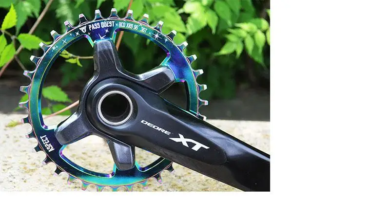 Круглая звезда 96BCD для горного велосипеда BCD 96 велосипедная 32T 34T 36T 38T кривошипная