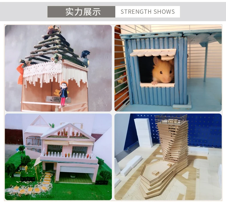 50 шт. 30 см Длинные DIY деревянная квадратная ручка стержни для DIY искусство ремесла инструмент для украшения дома