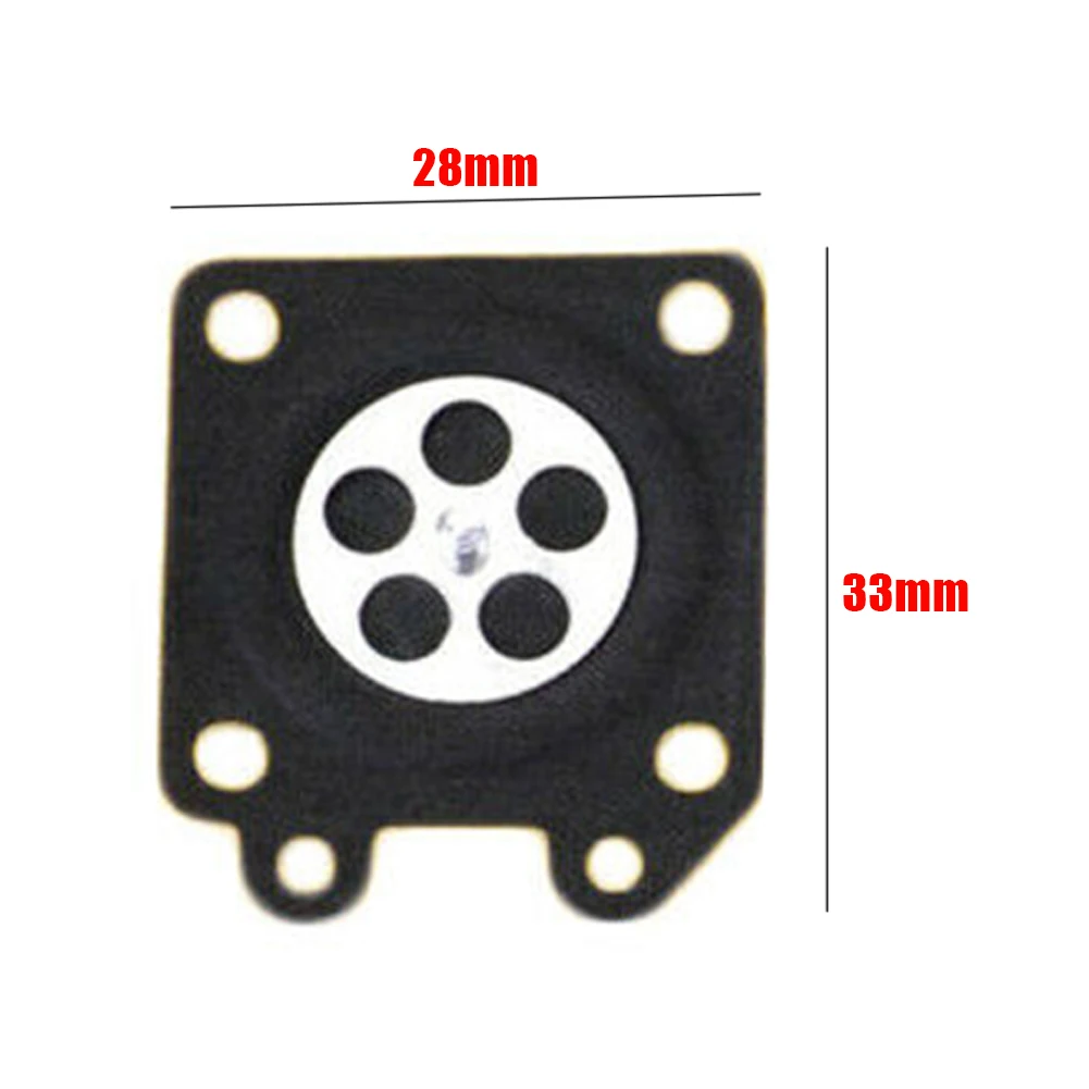 

10pcs Rubber Pad Accessories 95-526 95-526-9 Metering Parts Carburetor Diaphragm Mini Chain Saw Durable Replacement For Walbro