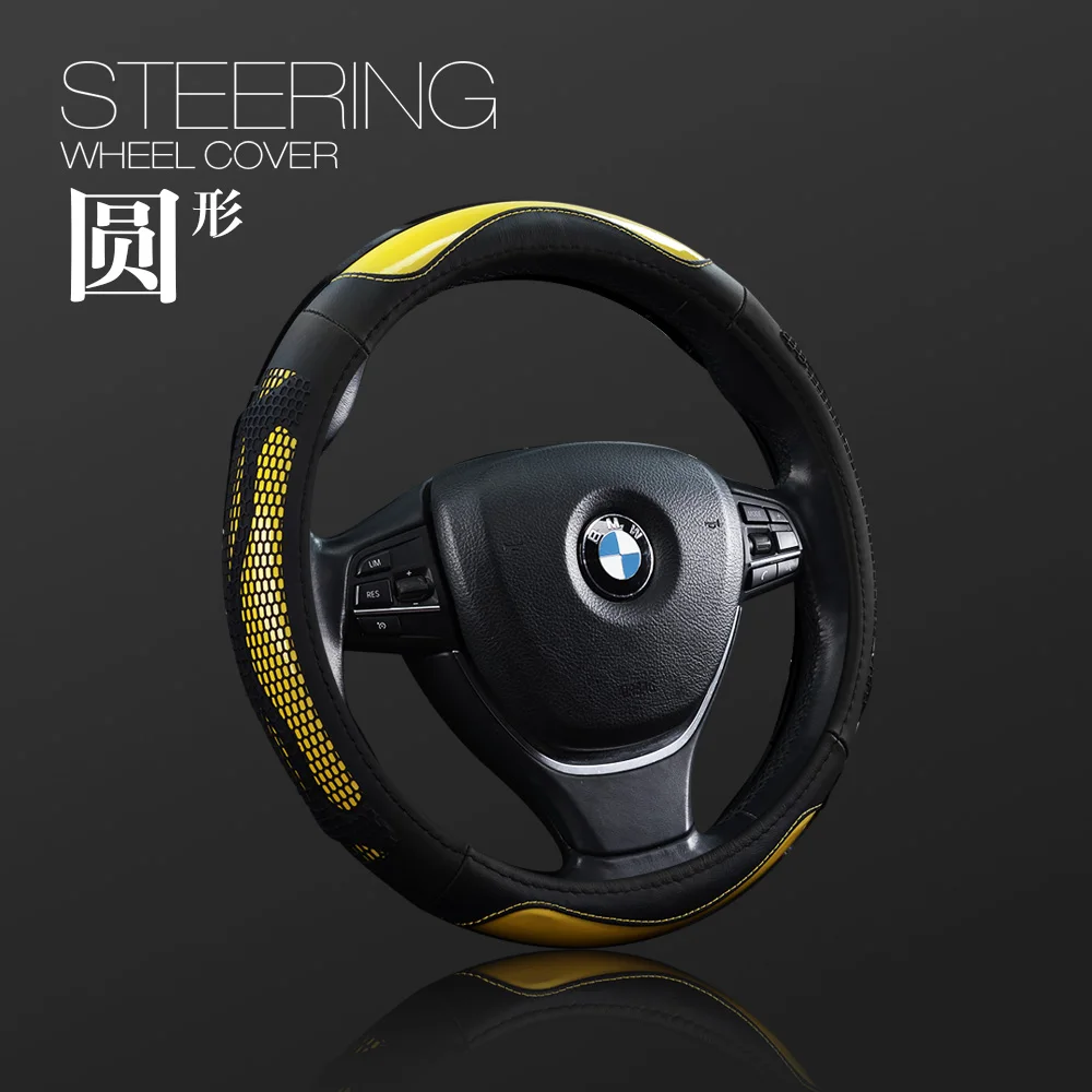 Чехол рулевого колеса автомобиля D-образная кожа для dacia duster logan sandero stepway Daewoo lacetti