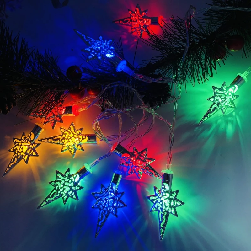 

Battery Operated Decorative Lighting for Christmas Wedding Birthday Indoor and Outdoor LED Star Lamp Warm/White/Colorful