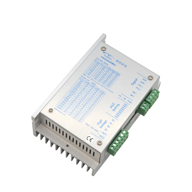 

YAKO YKD2608MC YKD2608MH YKD2608MH-DK 2Phase 18-80VAC Stepper Motor Driver For Co2 Laser Cutting and Engraving Machine