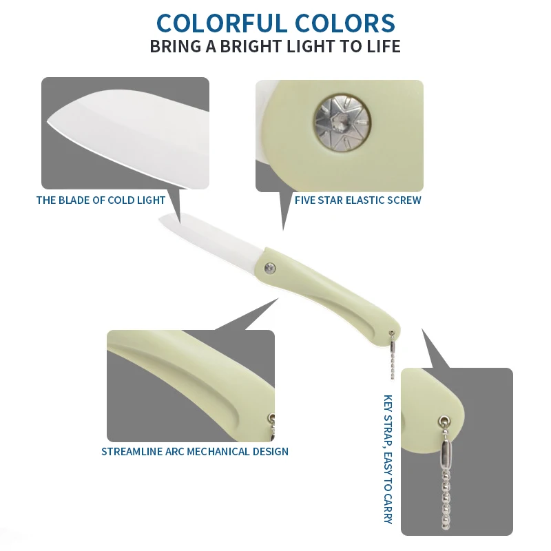 Керамические ножи кухонные 3 дюйма нож шеф повара Овощечистка белый для очистки