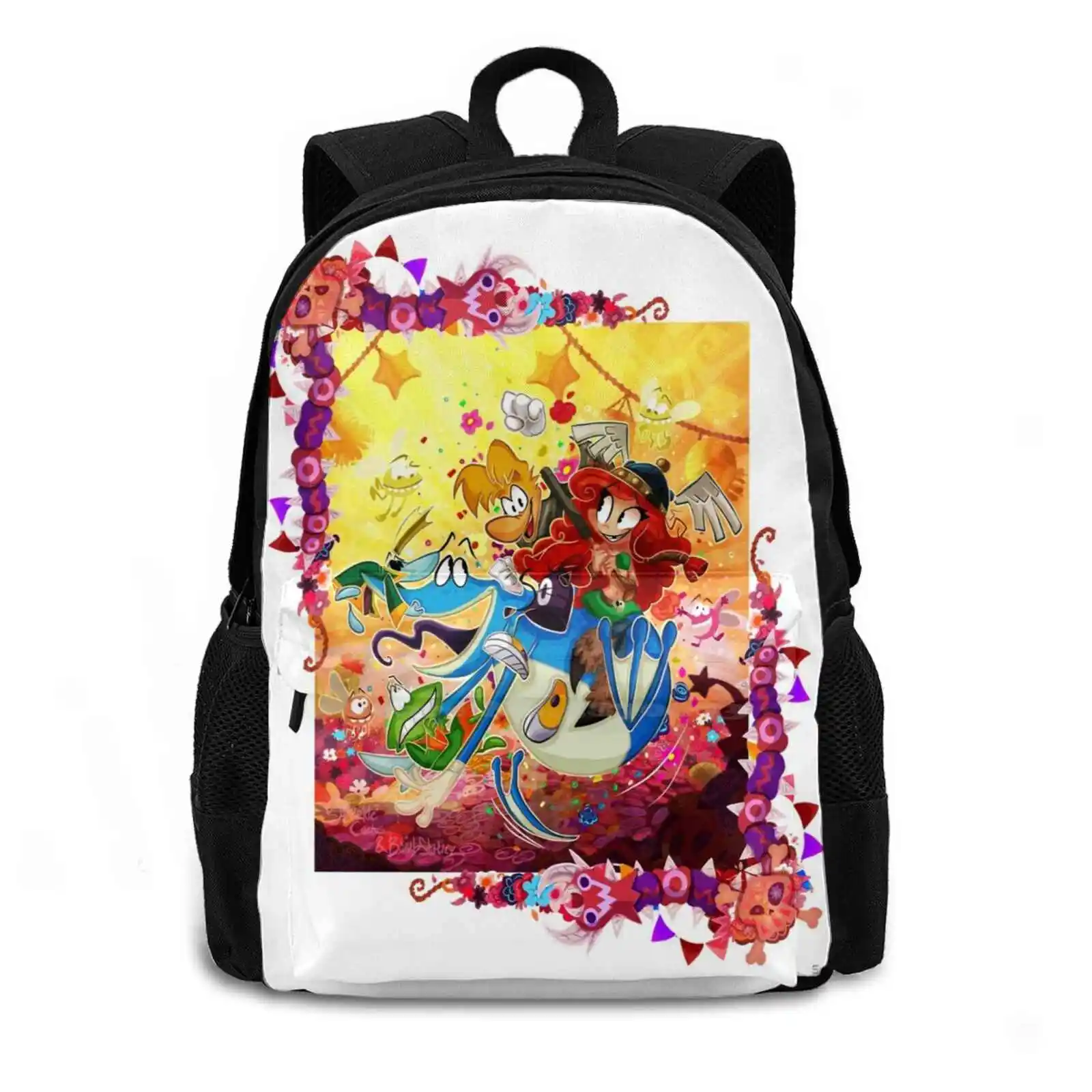 Рюкзак Mirachi Madness для студентов школьная дорожная сумка ноутбука Rayman Raymanlegends игры