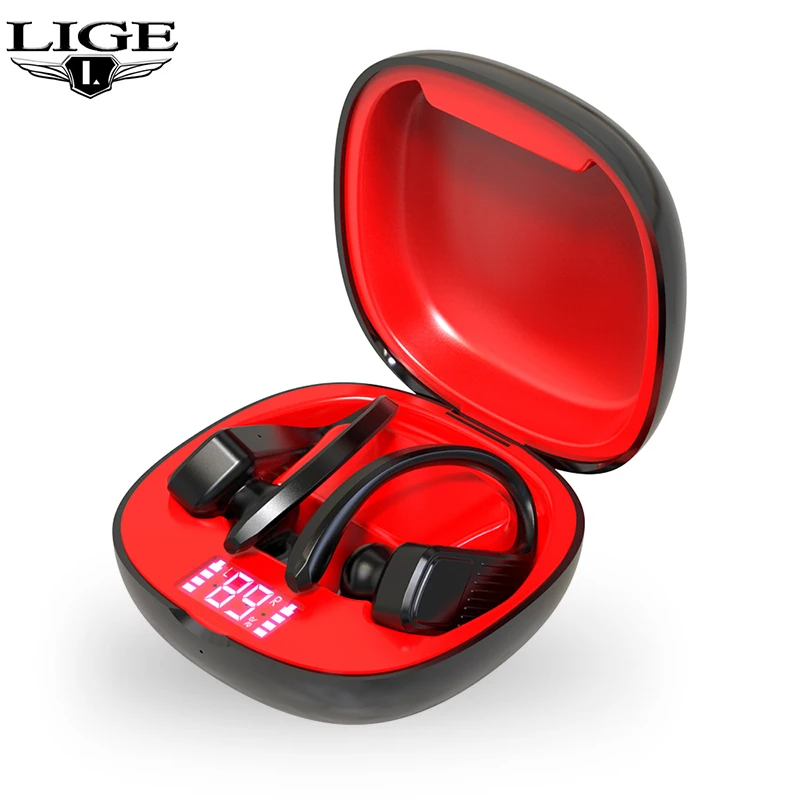 TWS-наушники LIGE с поддержкой Bluetooth 5 0 и системой ШПД | Электроника