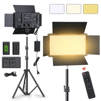 u600u800 led photo studio light for youbute game live video lighting 40w50w 3200k 5600k photography lighting remote control