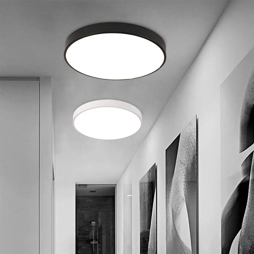 

Круглый светодиодный потолочный светильник Blesiya, 18 Вт, потолочная лампа с утопленным креплением для кухни, спальни