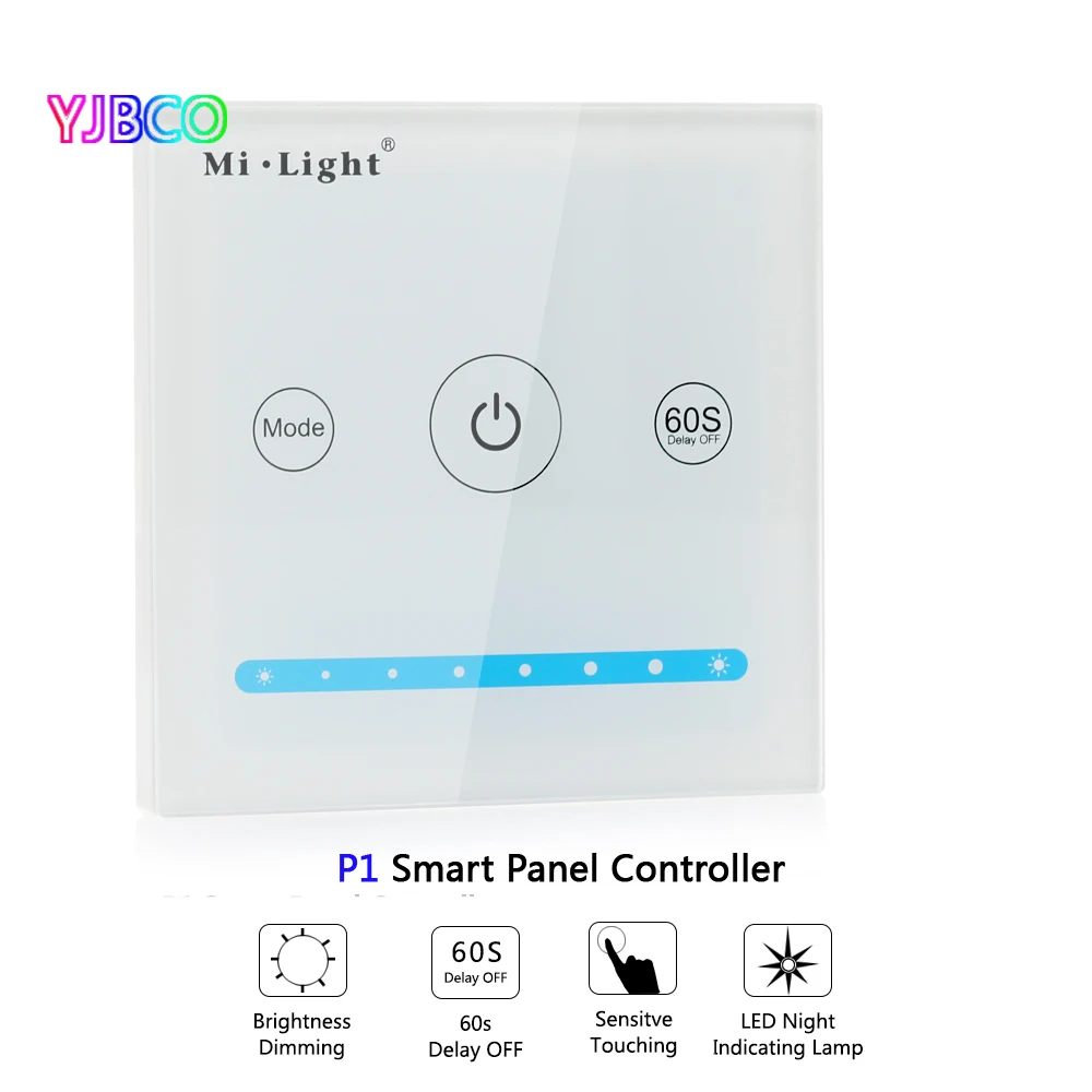 P1/P2/P3 Miboxer led Смарт панель контроллер затемнения Led диммер RGB/RGBW/RGB + CCT цветовая