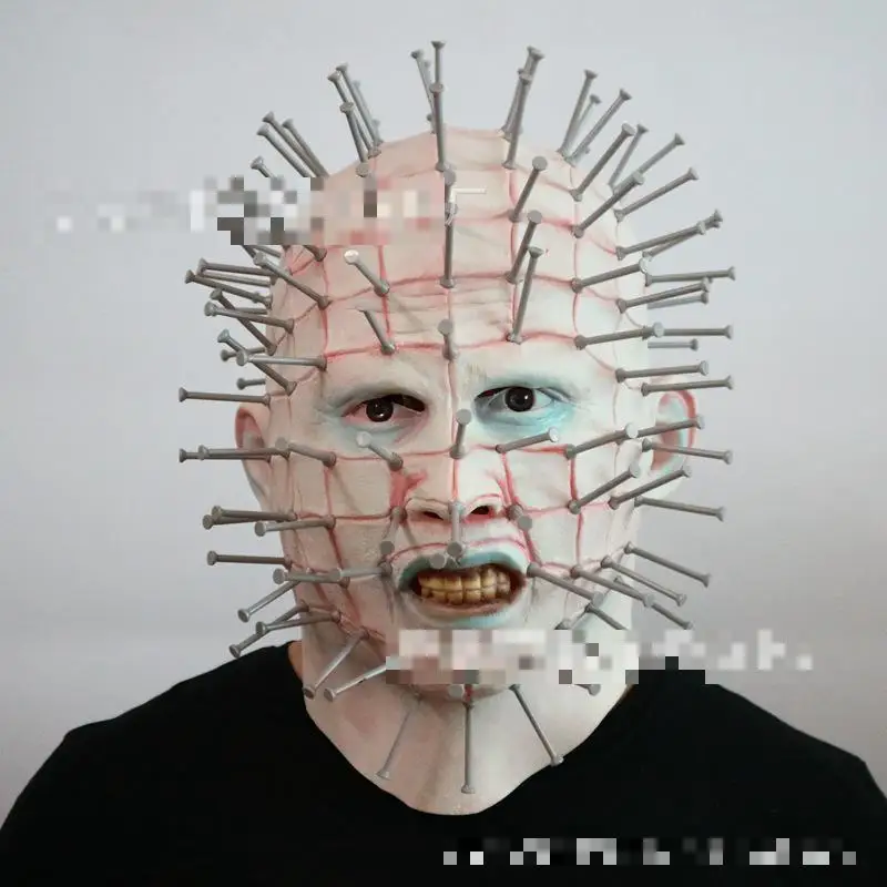 Маска на Хэллоуин-шлем светящаяся в духе погоня за ногтями маска Хэллоуин