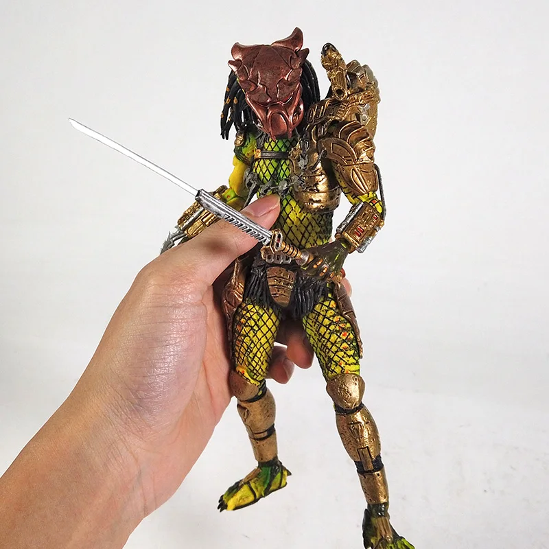 NECA Predator 2 Ultimate старший Золотой Ангел ПВХ экшн-фигурка Коллекционная модель