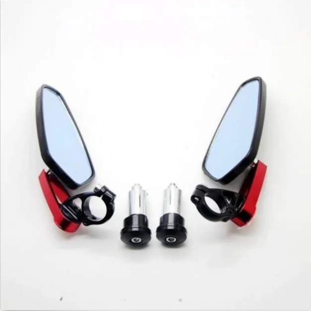 

Universal Motorcycle Motorbike Aluminum Alloy 7/8" 22mm Bar End Side Rearview Mirrors