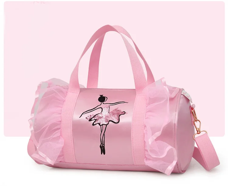 Сумка кружевная для девочек с вышивкой и оборками