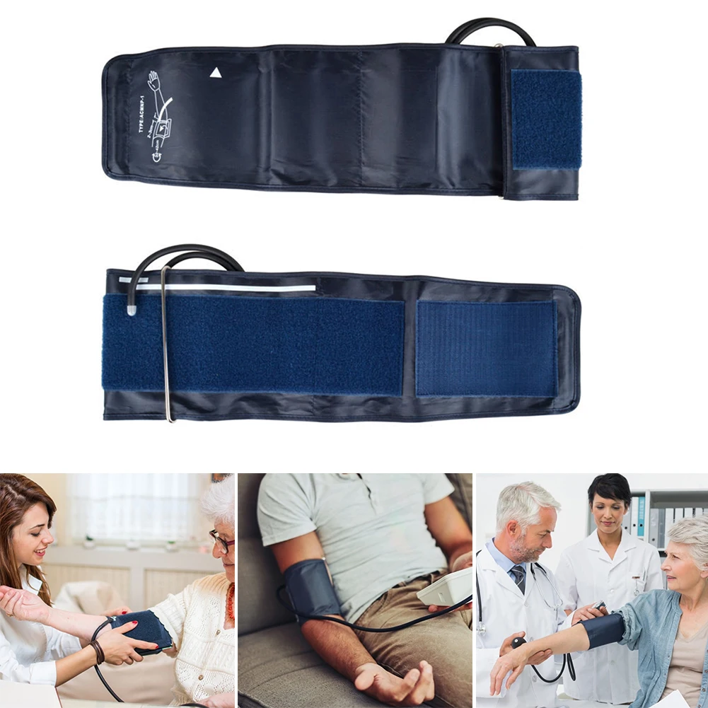

22-48cm Large Blood Pressure Cuff Replacement for Adult Adjustable Blood Pressure Monitor Upper Arm Cuff Sphygmomanometer