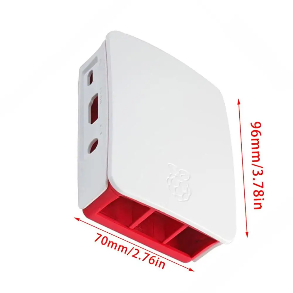Raspberry Pie 3 корпус для Raspberry Pi 3b+ специальная защитная коробка корпус для компьютера красный и белый корпус
