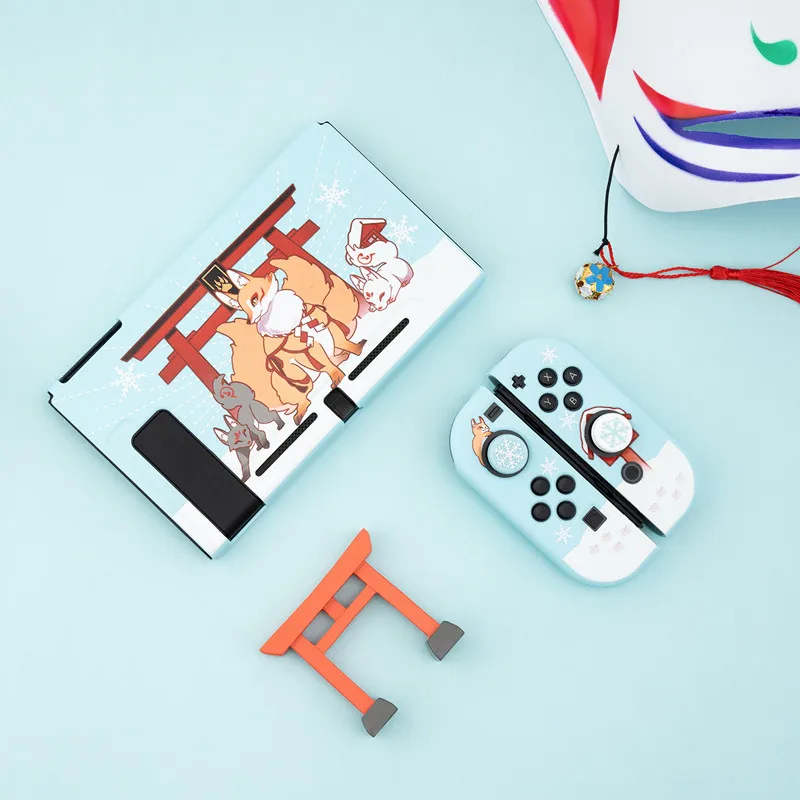 Geekshare Nintendo переключатель чехол Kawaii демон и узором в виде мультяшной лисы с фея