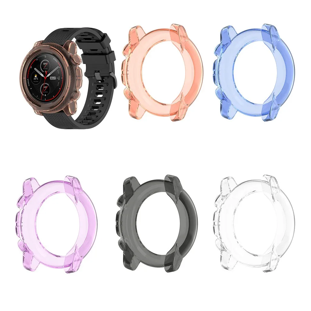 Чехол Ouhaobin для смарт-часов Xiaomi Amazfit Stratos 3 A20 прозрачный тонкий защитный чехол из
