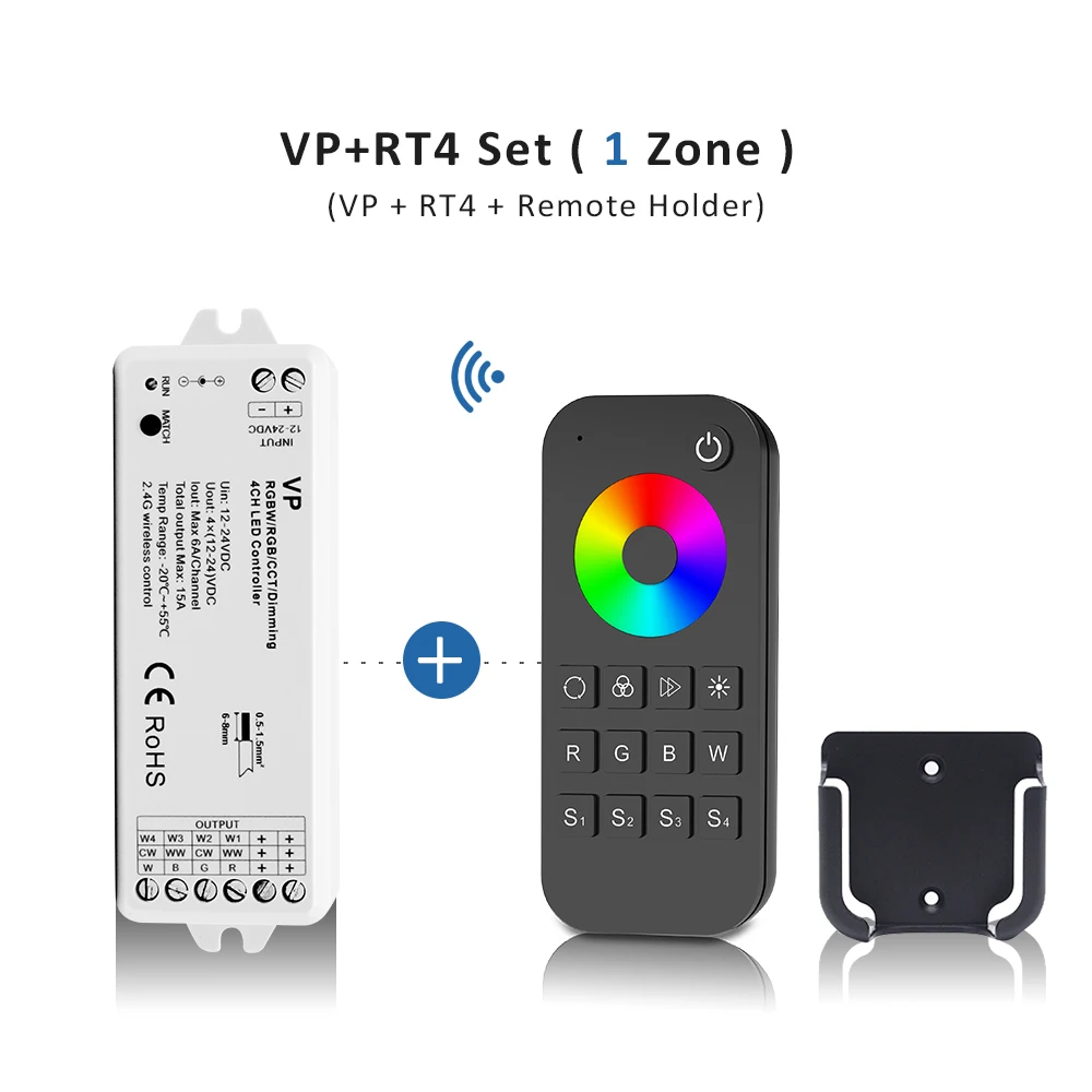 

MJJCLED RGB/RGBW Контроллер 4 канала