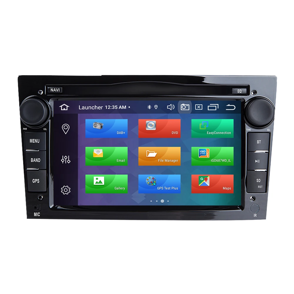 Автомагнитола 2DIN без DVD-плеера с GPS-навигацией и Android 10 для Opel Vectra C Zafira B Corsa D Astra H G J