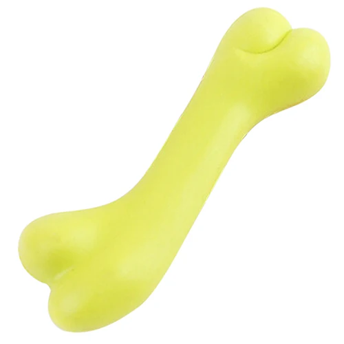 Собака Щенок резинового зубов Жевательная кость играть обучение принести