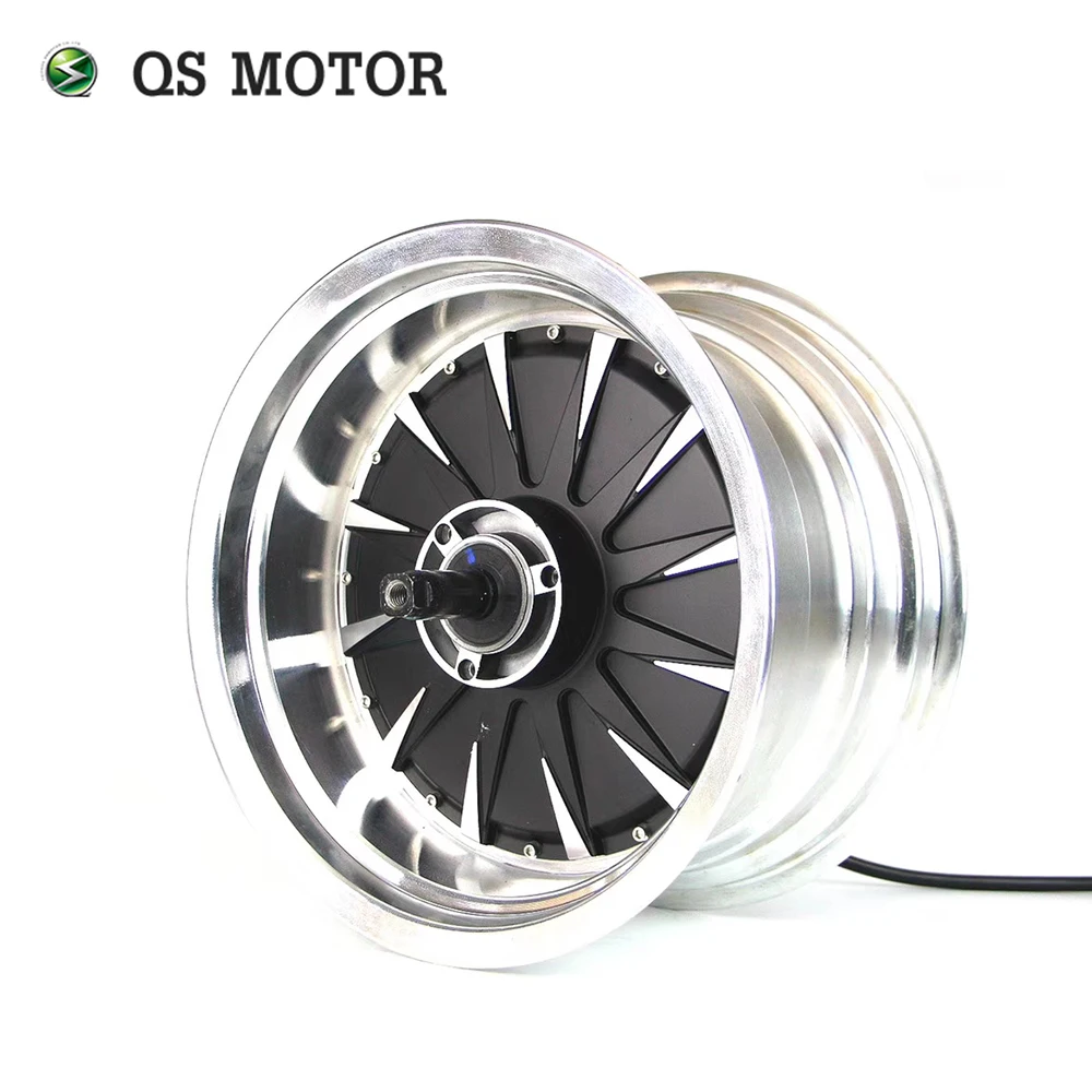 SIAECOSYS/QSMotor 12x7.5inch 260 3000W 72V 70kph High Power BLDC In Wheel Hub Motor For Electric Halley Scooter