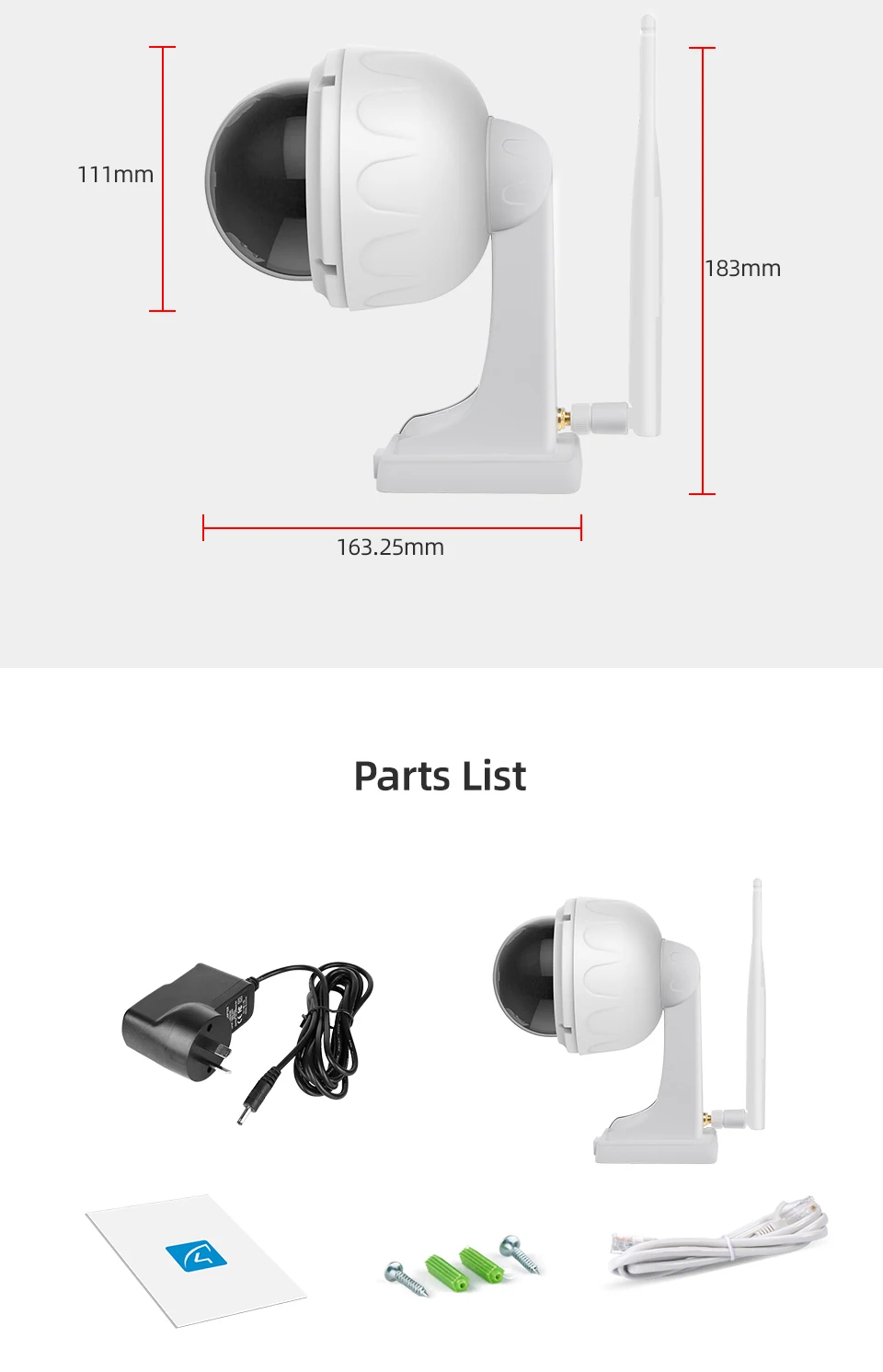 VStarcam 1080P 4X Zoom 2,8-12 мм объектив Беспроводной Wi-Fi Открытый HD IP камера безопасности беспроводной Купол PTZ поддержка 128G водонепроницаемый IP65