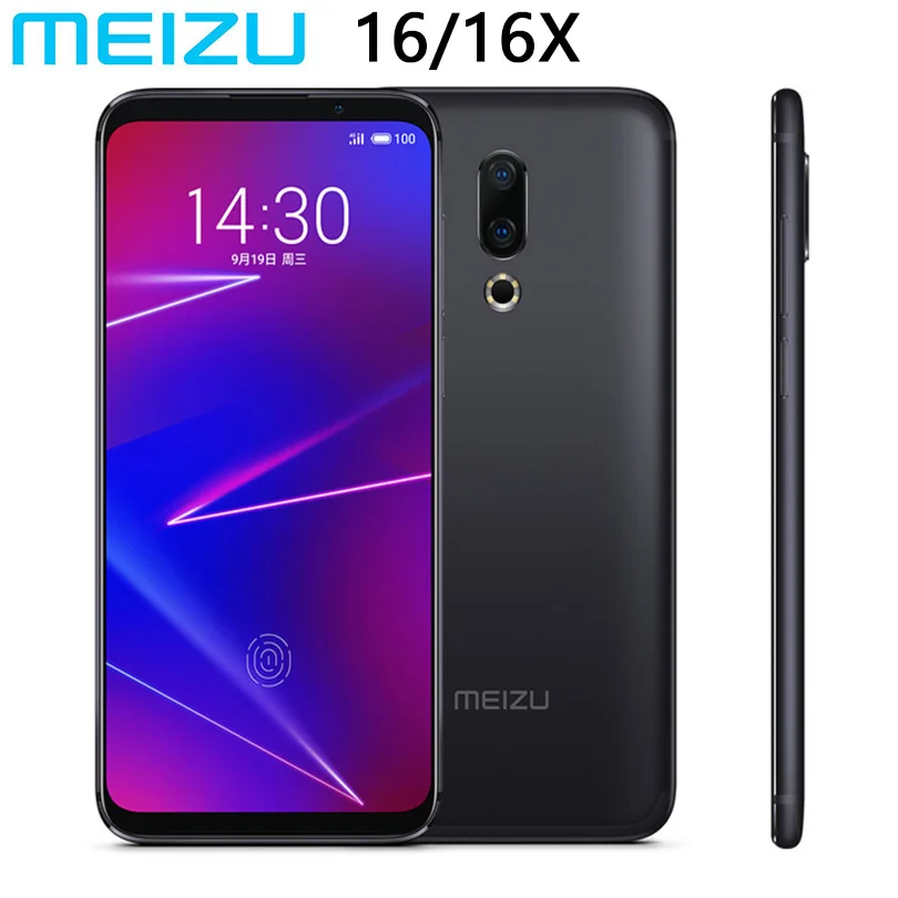 Оригинальный Meizu 16 16X 64 ГБ ROM мобильный телефон Snapdragon 710 Octa Core 6 0 &quot2160x1080 P экран 20.0MP