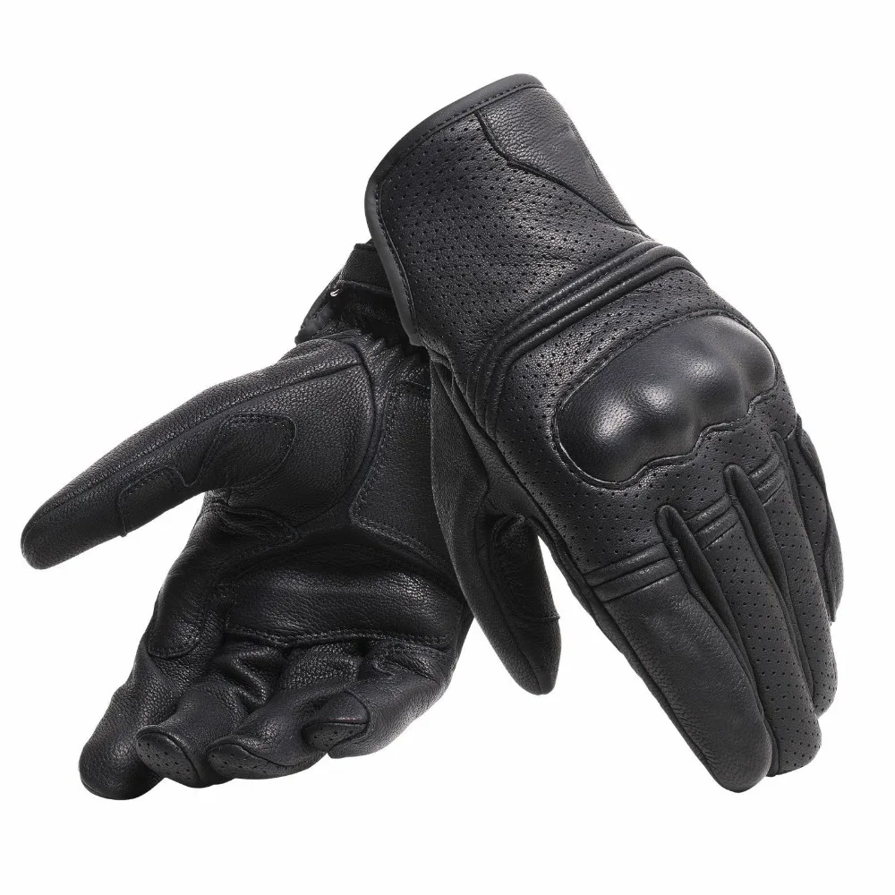 

Dain Corbin Air Leather Gloves Motorbike MTB Bike Mountain Bicycle Off Road Men's Cycling Gloves