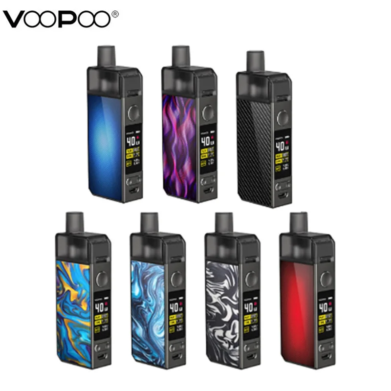 Оригинальный комплект VOOPOO NAVI Pod с батареей 1500 мАч и 3 8 мл GENE.AI чип 40 Вт Navi Mod