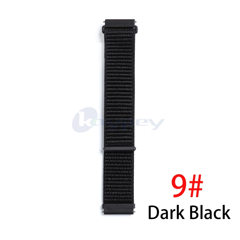 9 Нейлоновый ремешок-петля для оригинального Huami Amazfit 2 ремешок Xiaomi Huami Amazfit Stratos Pace 2 2s браслет на запястье Amazfit ремешок для часов - Цвет: 9