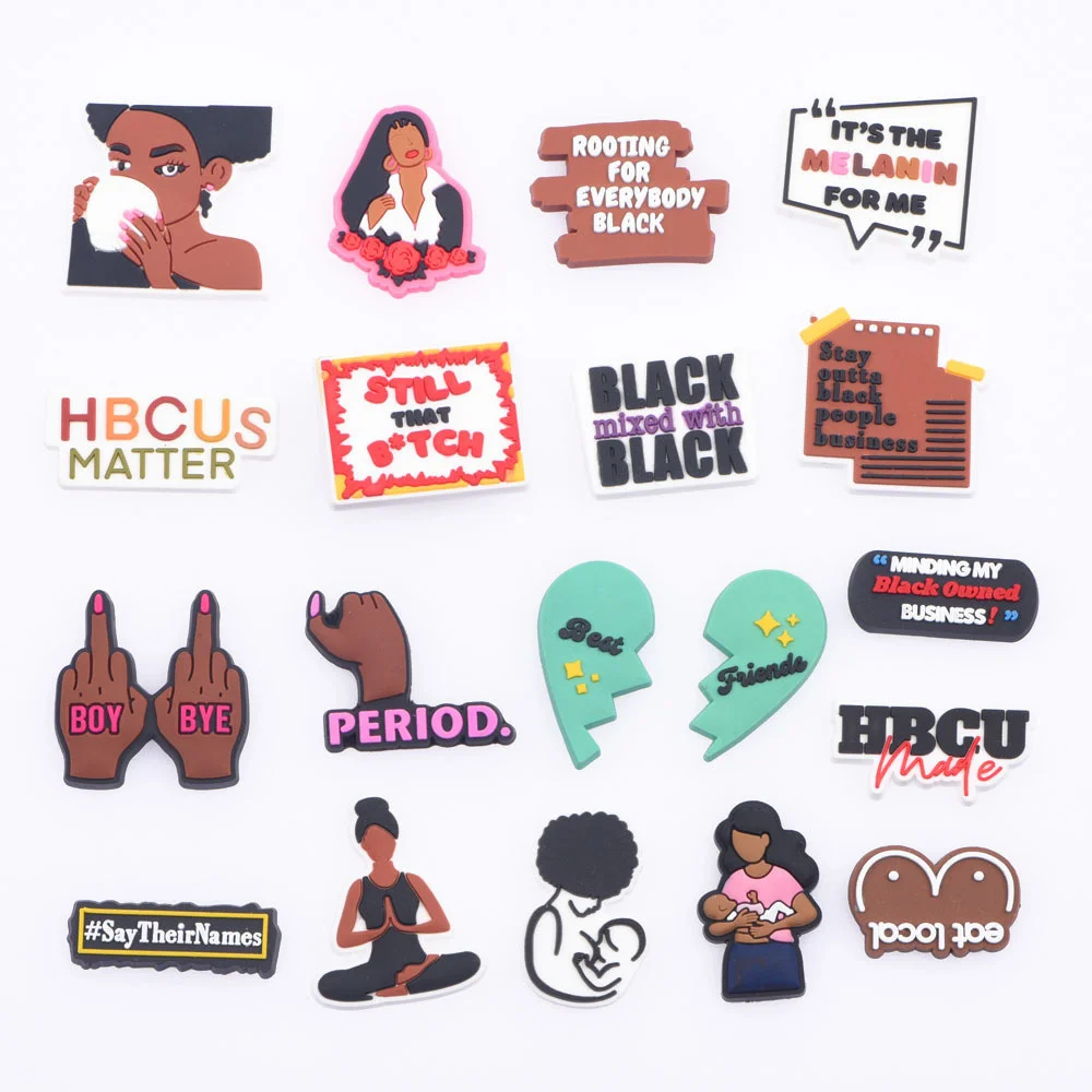 Новые Заказные украшения для обуви в виде призрака пряжки аксессуары сделай сам