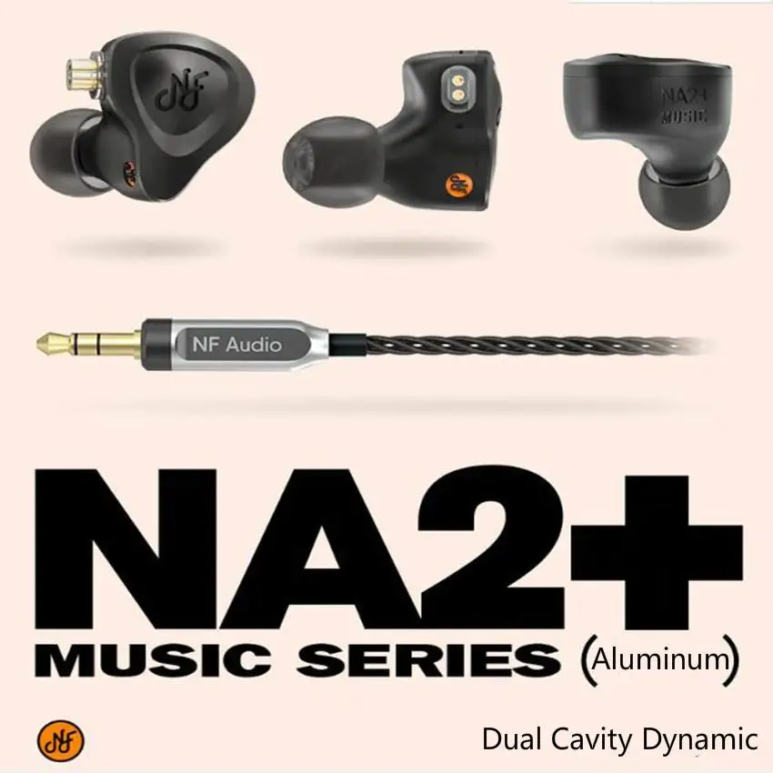 Наушники NF AUDIO NA2 + двухполосный динамический алюминиевый Hi-Fi музыкальный монитор