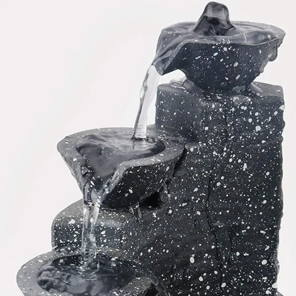 Настольный фэн-шуй фонтан для медитации фонтан-водопад |