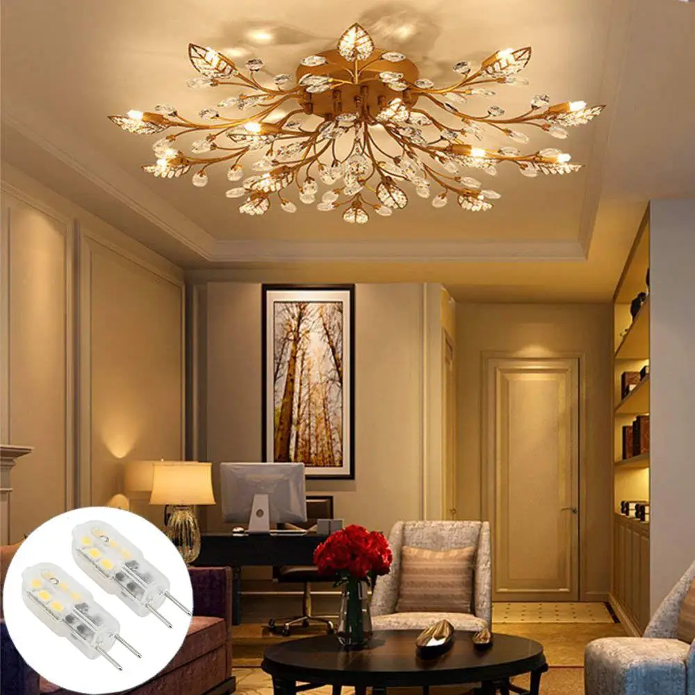 LED MiNi 3W Bi-pin Base JC Type GY6.35 Led Light AC/DC 12V G6.35 Bulb Lights 20W Halogen Replacement For Kitchen Lighting | Освещение