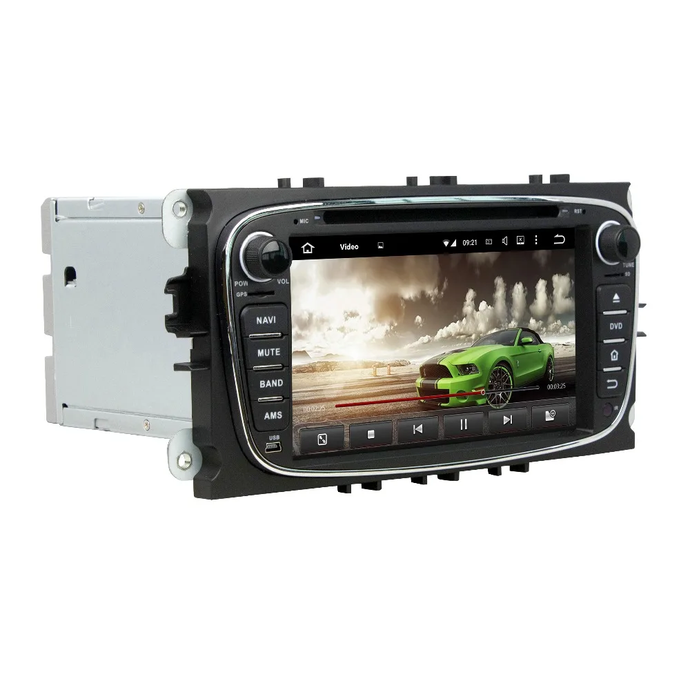 7 &quot2 Din 6 ядер PX6 Android 9 0 автомобильный мультимедийный плеер для Ford Mondeo Tourneo S max dvd