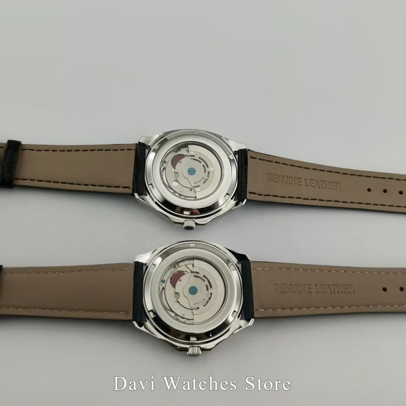 

40mm Bliger/Sterile Watch Clock Man Black Dial Date Sapphire Glass Automatic Mens Square Watch