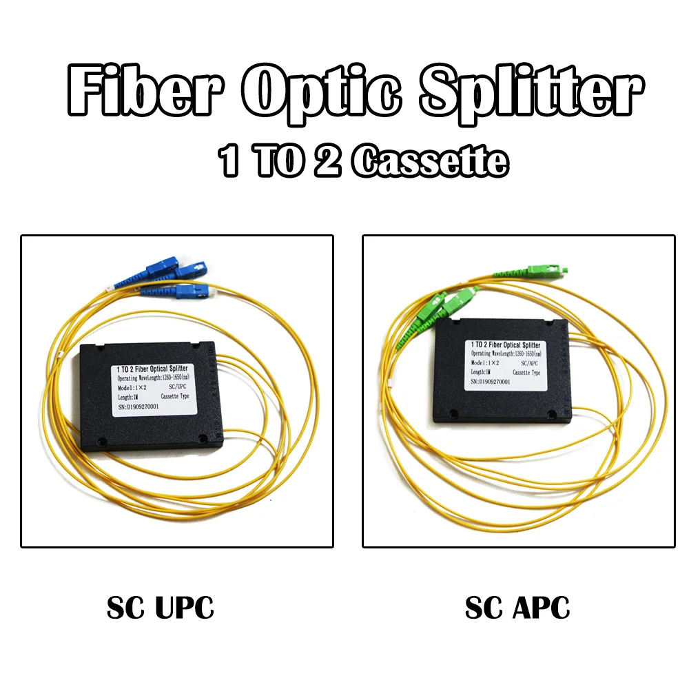 4 шт. волоконно-оптический сплиттер SC UPC/APC PLC | Мобильные телефоны и аксессуары