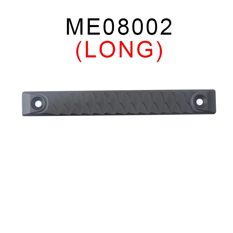 ME08002-BK-DR RS CNC поручень для M-lok и Keymod длинная и короткая версия Railscales WME08002 охотничье оружие аксессуары - Цвет: ME08002-BK-DR